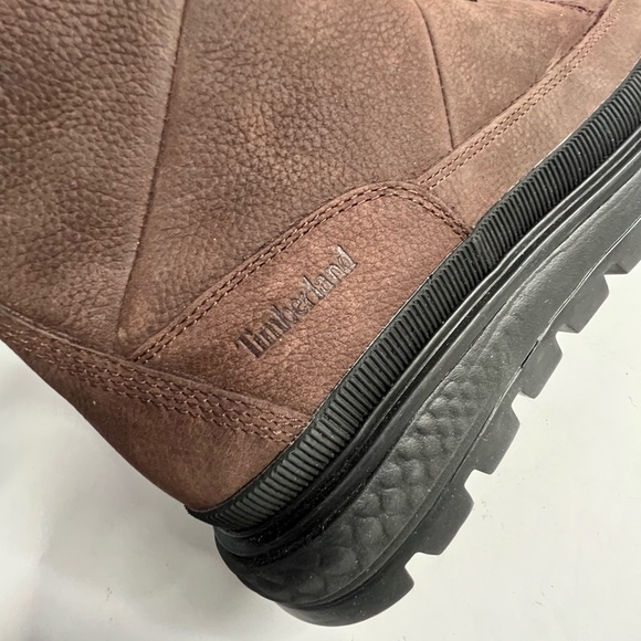 Timberland Women's Ray City Dark Brown Nubuck Leather Waterproof Boots. - Picture 7 of 9